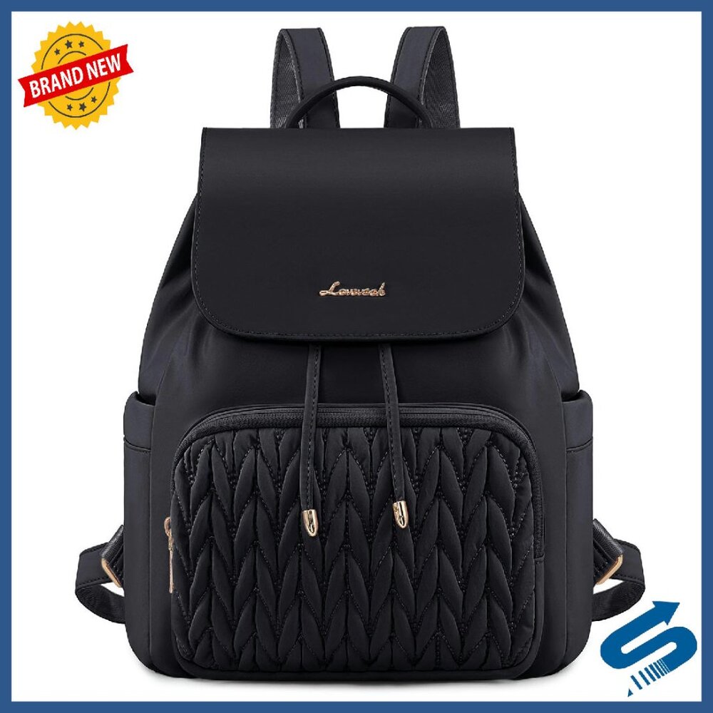 Mini Quilted Backpack With Anti-Theft Pocket For Women Travel Work